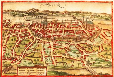 Toulon, France by Georg and Hogenberg Franz (1535 90) Braun
