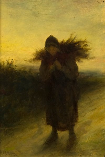 Gathering Firewood by George Paul Chalmers