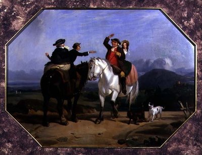 The Happy Meeting by George (after) Morland