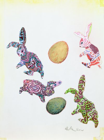 Easter Rabbits by George Adamson