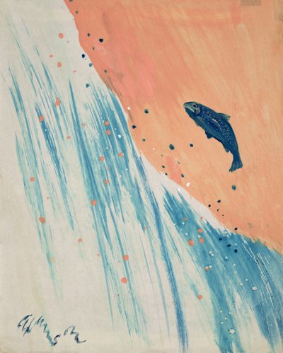 Salmon Leap by George Adamson
