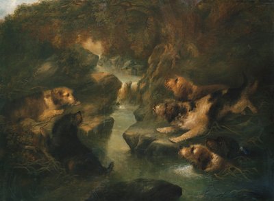 Otter Hunting by George Armfield