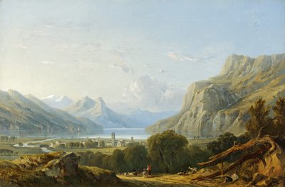 The Lake of Wallenstadt by George Arthur Fripp