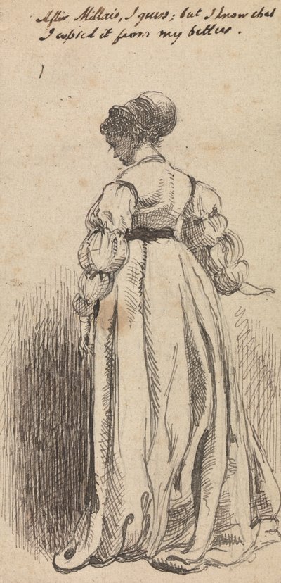 Standing Lady by George Augustus Sala