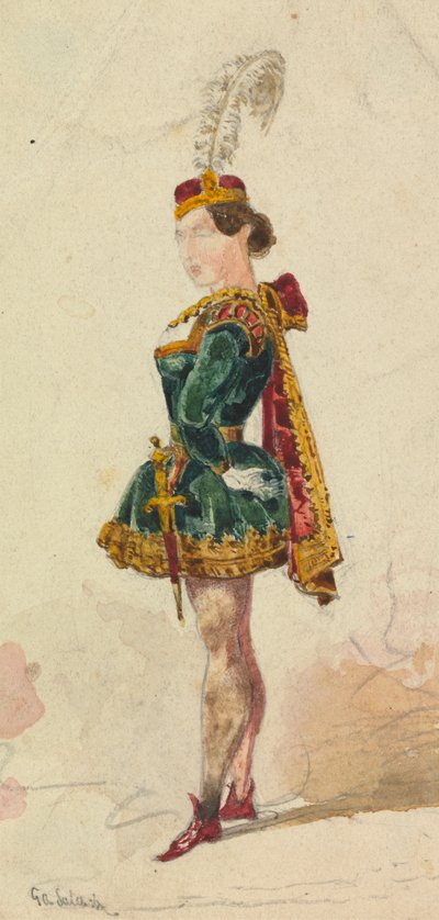 Woman in Costume by George Augustus Sala