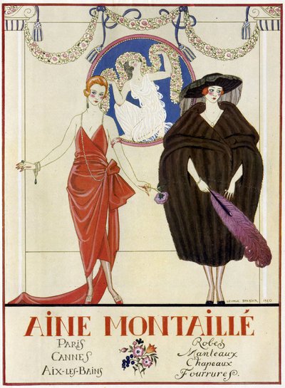 Aine-Montaillé, 1920 by George Barbier