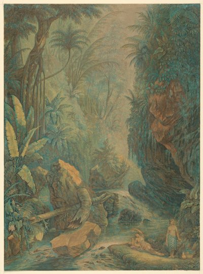 Print by George Baxter