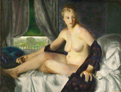 Nude with Fan by George Bellows