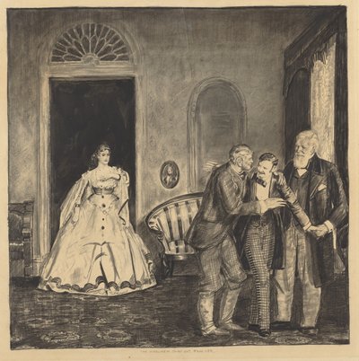 The Kindliness Came Not from Her by George Bellows