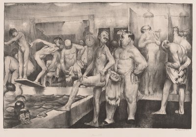 The Shower-Bath by George Bellows