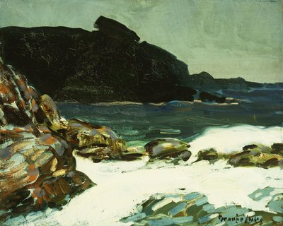 The Ledge, Cape Elizabeth, Maine by George Benjamin Luks