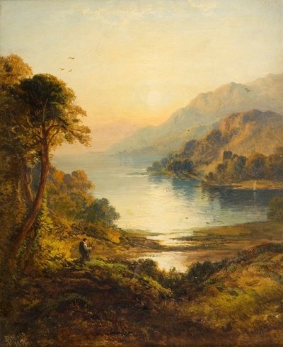 Kyles of Bute, Argyll, 1876 by George Blackie Sticks