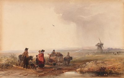 Gypsy Camp, Holland by George Bryant Campion