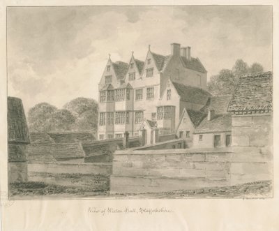 Hall, Weston-on-Trent by George Buckler