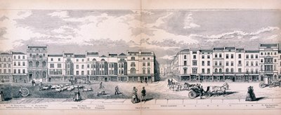 Panorama of London, 1849 by George C Leighton