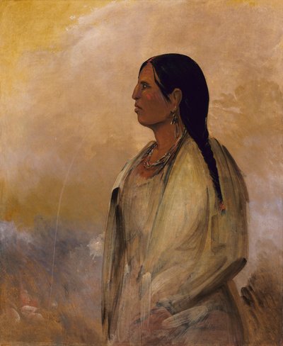 A Choctaw Woman by George Catlin