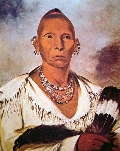 Black Hawk by George Catlin