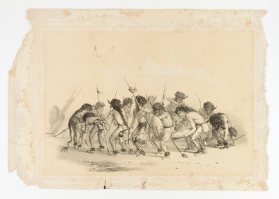 Buffalo Dance No.8 by George Catlin