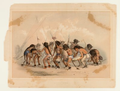 Buffalo Dance No.8 by George Catlin