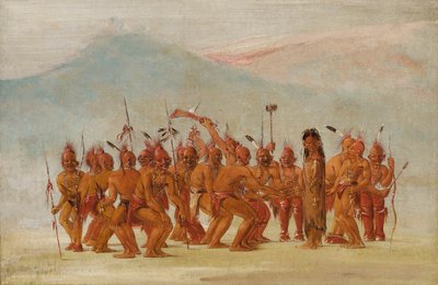 Dance to the Berdash by George Catlin