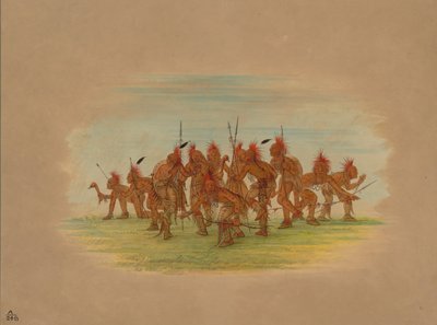 Discovery Dance - Saukie by George Catlin
