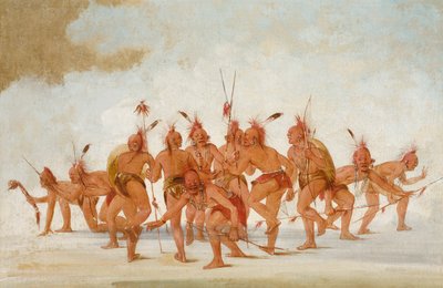 Discovery Dance, Sac and Fox by George Catlin