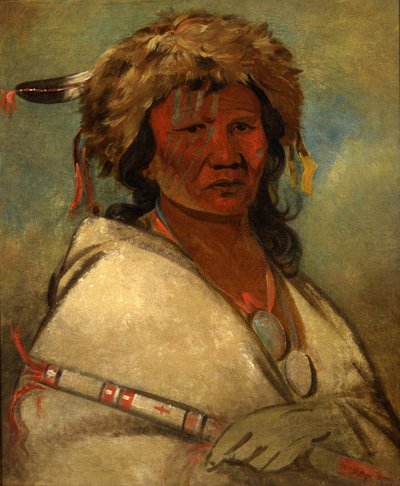 Great Hero, a Chief by George Catlin