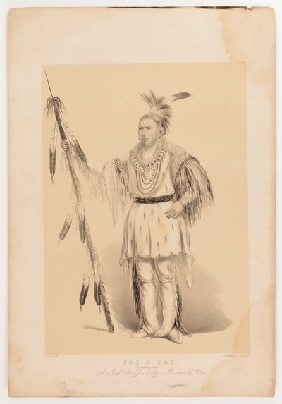 Joc-o-sot, the Walking Bear by George Catlin