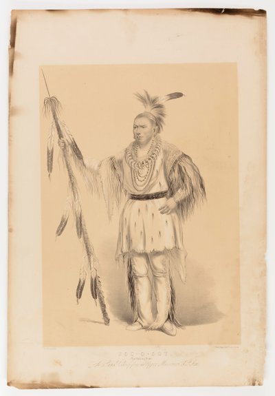Joc-o-sot, the Walking Bear by George Catlin