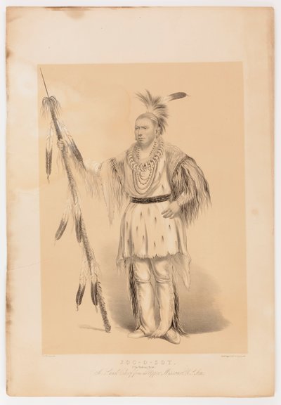 Joc-o-sot, the Walking Bear by George Catlin