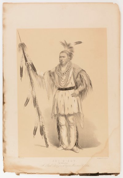 Joc-o-sot, the Walking Bear by George Catlin