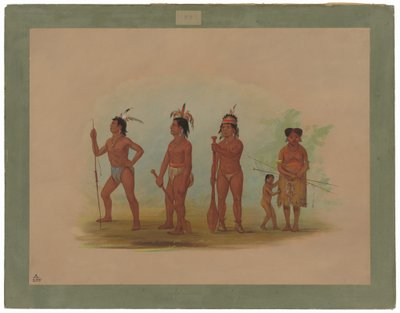 Klatsop Indians by George Catlin