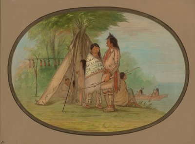 Nayas Indians by George Catlin