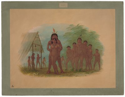 Orejona Indians by George Catlin