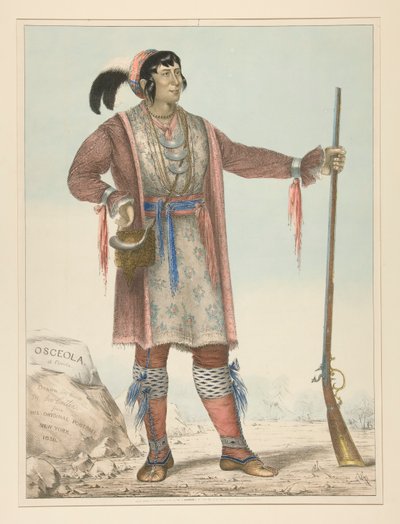 Osceola (Indian Chief) by George Catlin