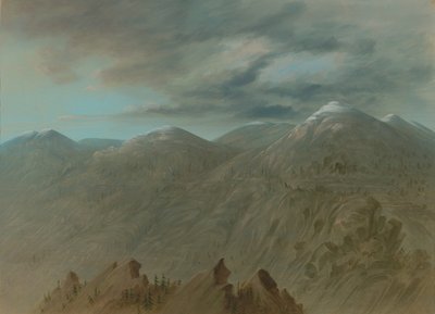 Salmon River Mountains by George Catlin