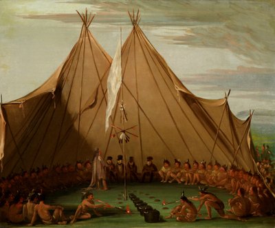 Sioux Dog Feast, 1832-1837 by George Catlin