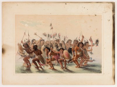 The Scalp Dance by George Catlin