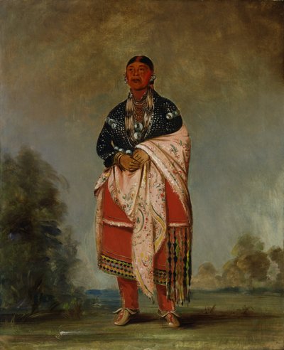 Wife of Kee-o-kúk by George Catlin