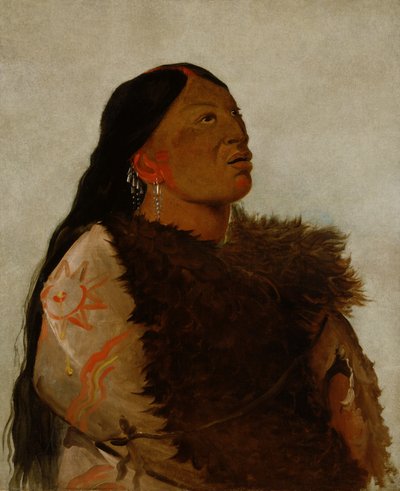 Wife of The Six, 1832 by George Catlin