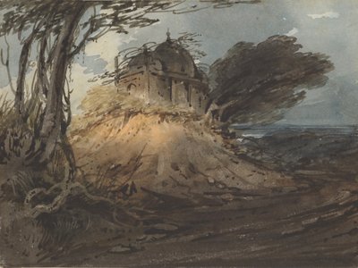 Indian Temple, ca. 1808-12 by George Chinnery