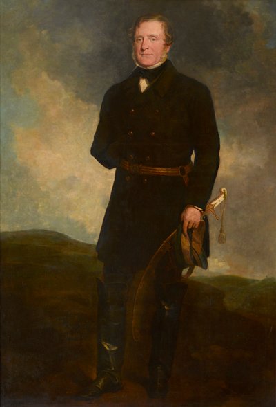 Portrait of Fitzroy Somerset by George Clark