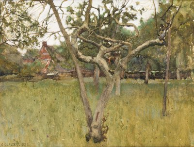 An Orchard by George Clausen
