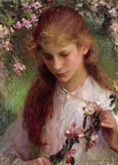 Apple Blossom by George Clausen