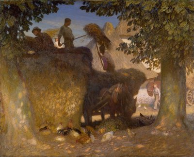 Building the Rick by George Clausen