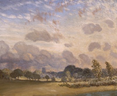 Clavering Church by George Clausen