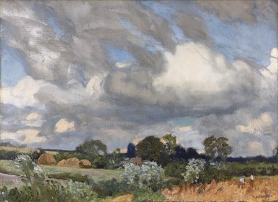Harvest Time by George Clausen