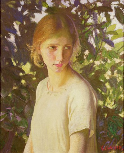 Little Kitty by George Clausen