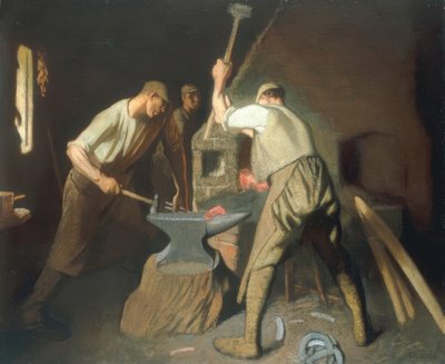 Our Blacksmith by George Clausen