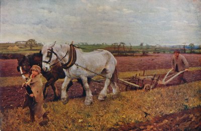 Ploughing, 1889-1935 by George Clausen